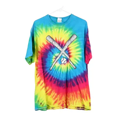Evergreen Campsites & Resort Colortone Tie-Dye T-Shirt - XL Multicoloured Cotton