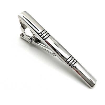 Brass Tie Clips for Men