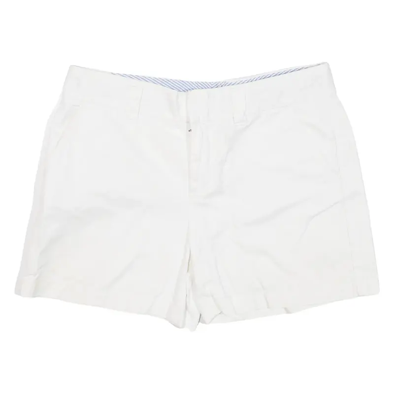 TOMMY HILFIGER Womens Casual Shorts White M W33
