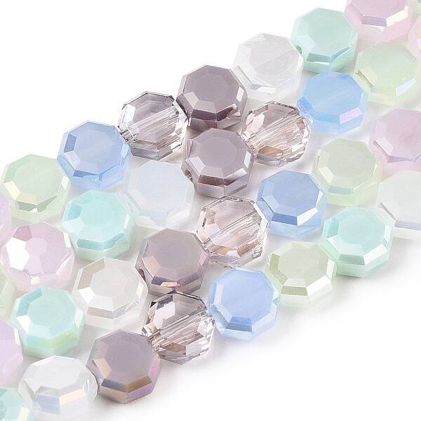 Transparent Glass Beads Strands