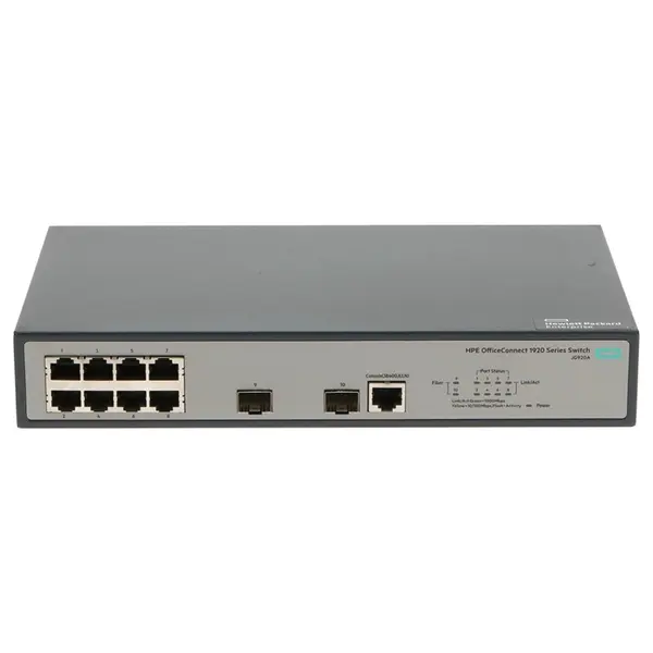 JG920A#ABB HP 1920-8G 8-Port + 2-Port SFP Layer 3 Switch