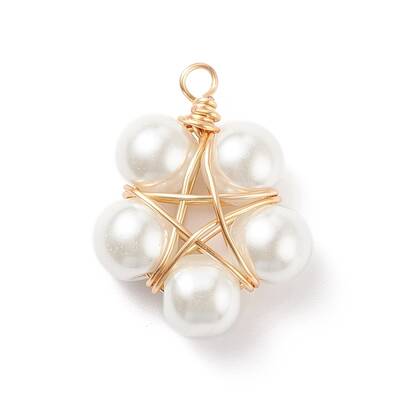 Glass Pearl Pendants