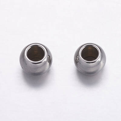 Tarnish Resistant 304 Stainless Steel Spacer Beads