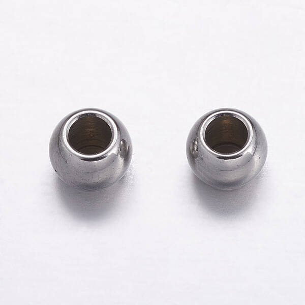 Tarnish Resistant 304 Stainless Steel Spacer Beads