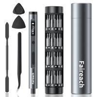 65-IN-1 Electric Screwdriver Cordless, FAIREACH Mini Precision Screwdriver Set, 60 Magnetic Bits, Magnetic Storage, 3 Torque ...