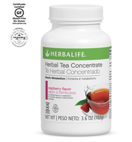 herbalife Herbal Tea Concentrate: Raspberry 1.8/3.6 OZ Beverage Beverage Vitamin Natural