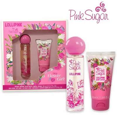 Pink Sugar Lollipop Aquolina(W)Set Edt 50 Ml + Body Lotion 50 Ml