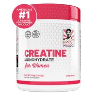 Creatine Monohydrate for Women with Collagen and BCAA's - Fitness Supplement Powder for Muscle, Healthy Hair, Skin, Nails and...