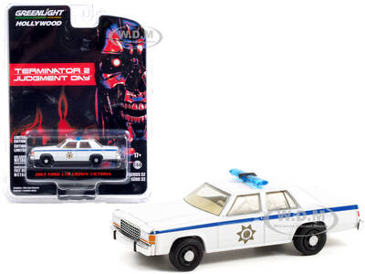 1983 Ford LTD Crown Victoria Police White \