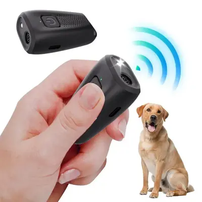 Ultrasonic Dog Barking Repeller, 1 Count Portable Handheld Dog Anti-barking Device, Outdoor Pet Training & Behaviour Aid