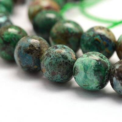 Natural Chrysocolla Beads Strands