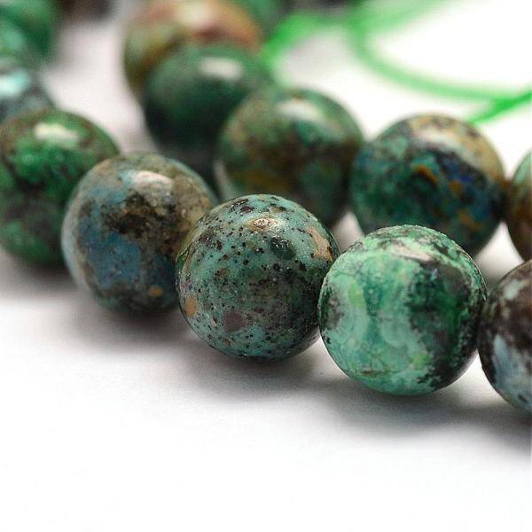 Natural Chrysocolla Beads Strands