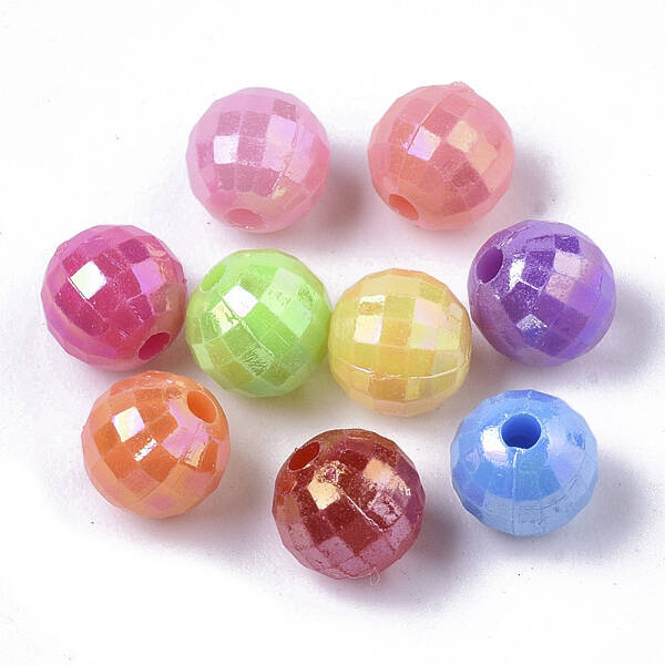 Opaque AS Plastic Beads