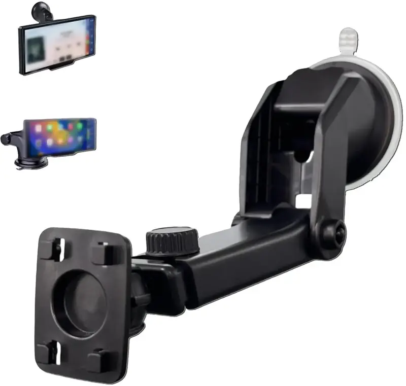 【PASLDA】Dashboard Suction Cup Bracket Mount for Carplay Screen Monitor, Compatible with Most 7 Inch Portable Monitor Cell...