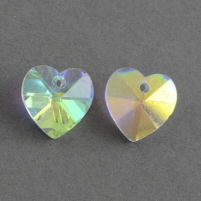 Electroplated Glass Pendants