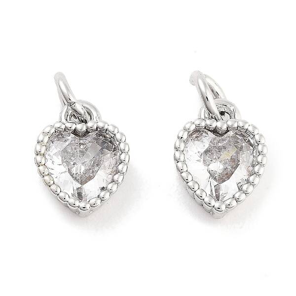 Brass with Cubic Zirconia Pendant
