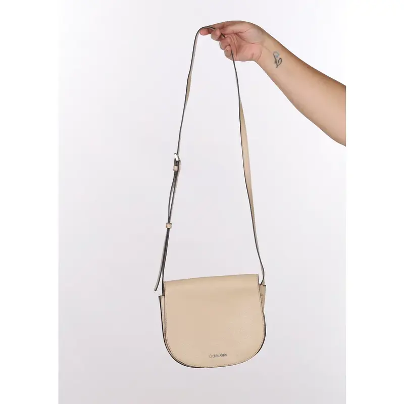 Calvin Klein Crossbody Bag - No Size Cream Polyurethane