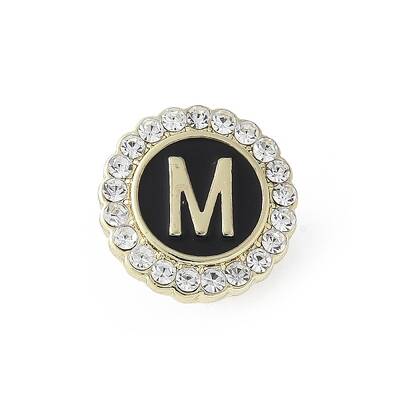 Letter Enamel Pins