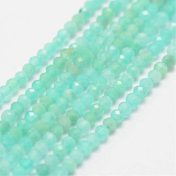 Natural Amazonite Bead Strands