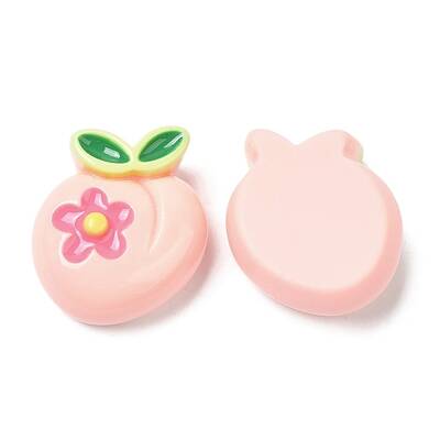 Opaque Resin Fruit Cabochons