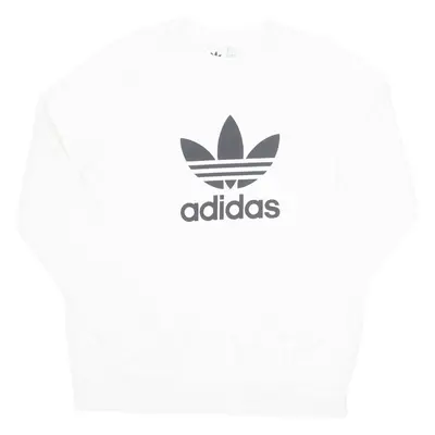 ADIDAS ORIGINALS Mens Sweatshirt White L