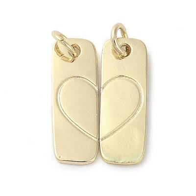 Rack Plating Brass Pendants