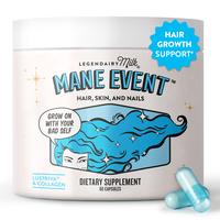 Mane Event Hair Growth Support for Women - Legendairy Milk - Clinically Tested Lustriva - Multi Collagen Beauty Complex - Bio...