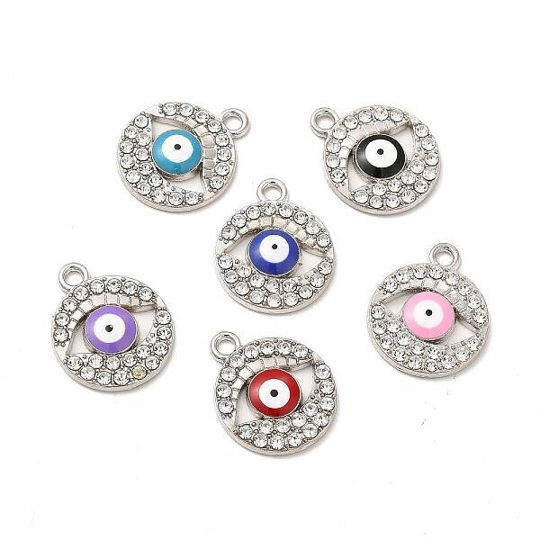 Alloy Enamel Pendants