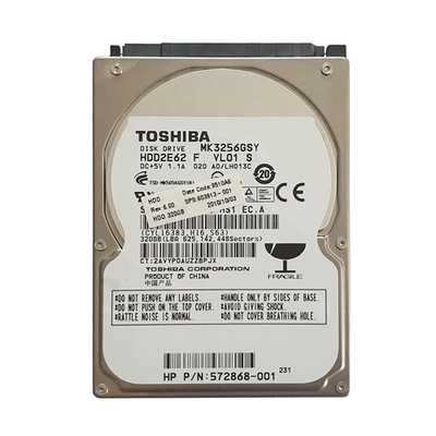 603913-001 HP 320GB 7200RPM SATA 3Gb/s 16MB Cache 2.5-inch Hard Drive