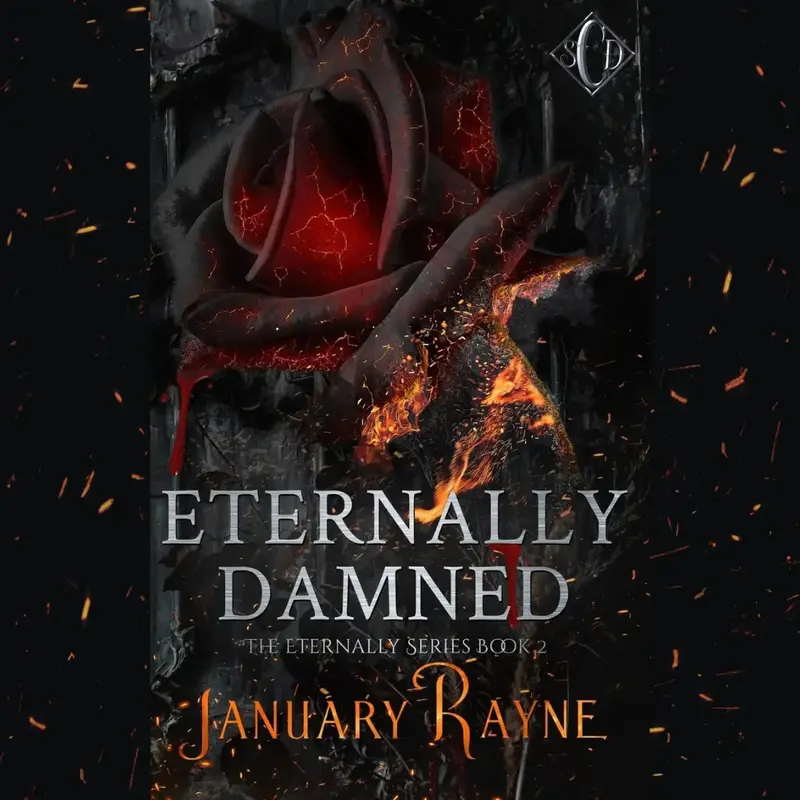 Eternally Damned Signed Paperback by January Rayne - Book 2 in the Eternally Series of Shallow Cove Dimensions
