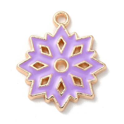 Christmas Zinc Alloy Enamel Pendants