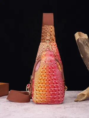 Valentine's Day Women's Fall/summer Fashion Embossed Fanny Pack As Gifts, Vintage Crossbody Bag, Retro All-match Women's Summ...