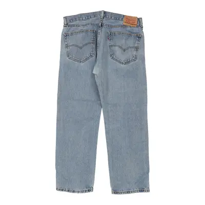 505 Levis Jeans - 36W 29L Blue Cotton