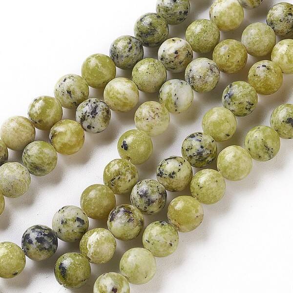 Natural Yellow Turquoise(Jasper) Beads Strands