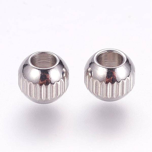Tarnish Resistant 201 Stainless Steel Beads