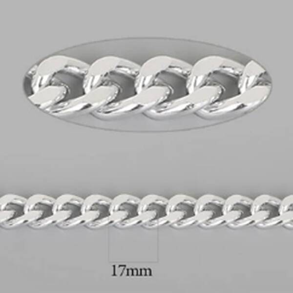 Oxidation Aluminum Curb Chains