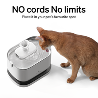 PETLIBRO Wireless Pet Water Fountain,Cat Water Fountain,Dockstream Automatic Dog Water Dispenser for Drinking with Quiet ,Eas...