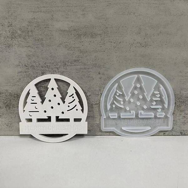 Christmas Series Ring Tag Silicone Molds