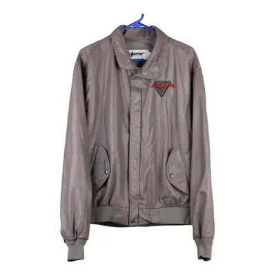 Snap On Horizon Jacket - Large Grey Polyester