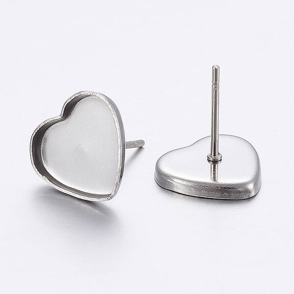 Tarnish Resistant 304 Stainless Steel Ear Stud Findings