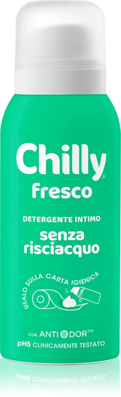 Chilly Fresh No Rinse refreshing cleansing mousse for hygiene intima 100 ml