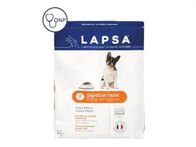 Lapsa Adult Dog Kibbles Easy Digestion All Breeds 12kg