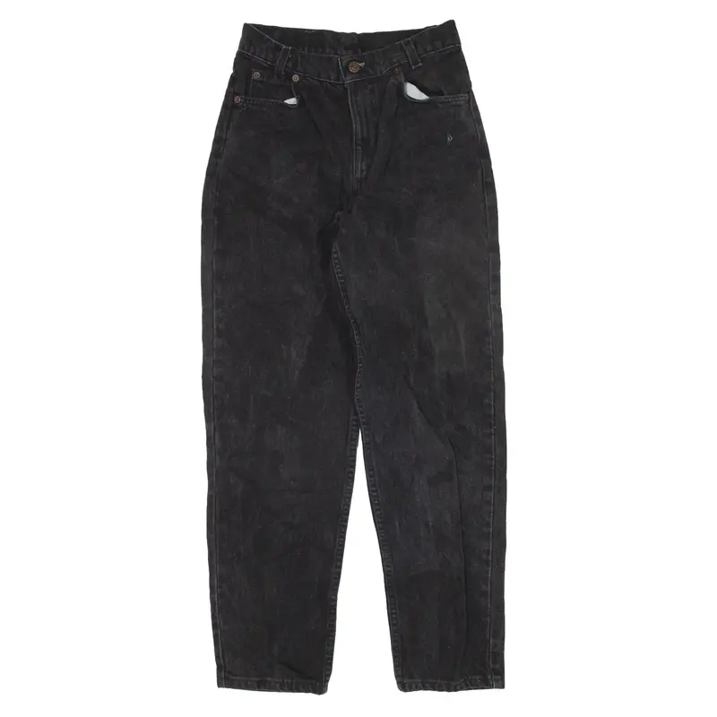 LEVI'S Jeans Black 90s Denim Regular Tapered Boys W24 L27