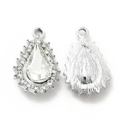 Alloy Glass Pendants