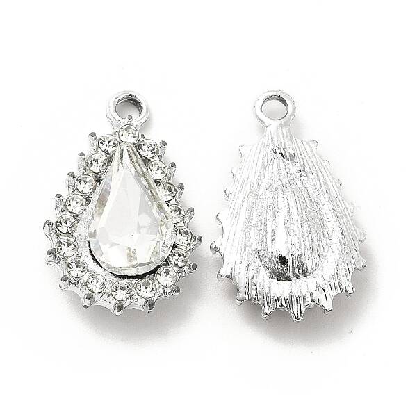 Alloy Glass Pendants