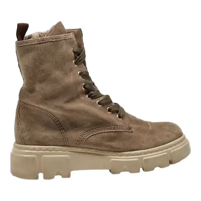 GABOR Lace-Up Boots Brown Synthetic Womens UK 5