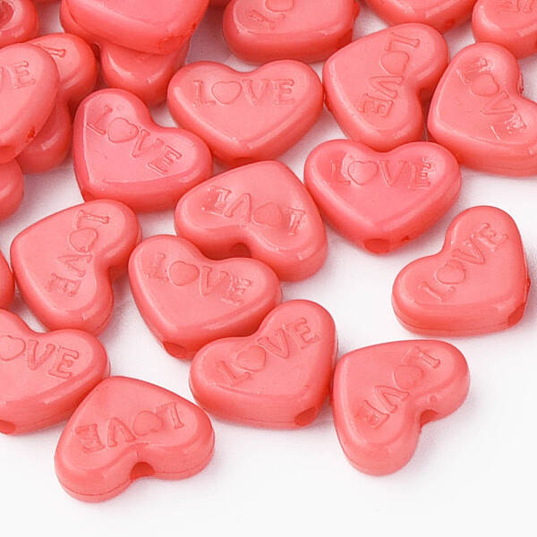 Opaque Acrylic Beads