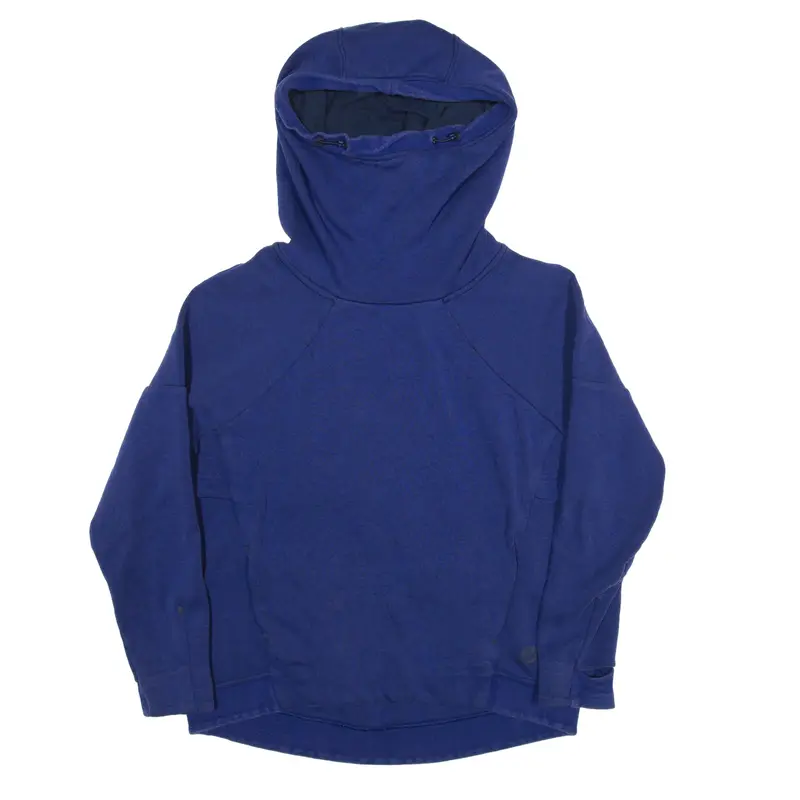 NIKE Hoodie Blue Pullover Womens M