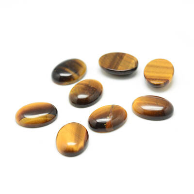 Natural Tiger Eye Gemstone Cabochons
