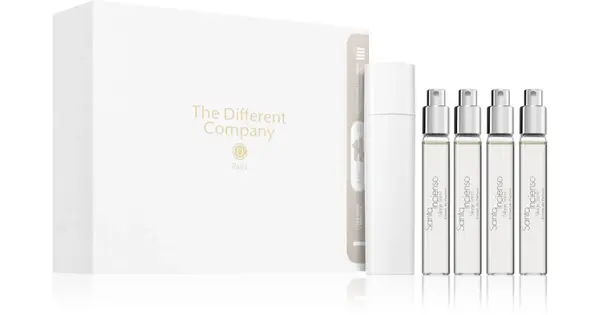 The Different Company Santo Incenso, Sillage Sacré unisex travel kit 4× 7.5 ml